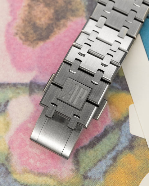Royal Oak 15500ST Steel Black Dial 41mm