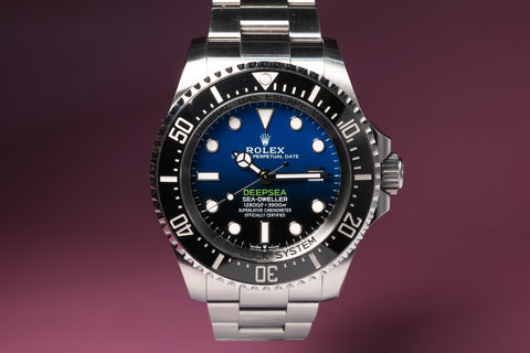 Sea-Dweller Deepsea 126660 Steel "James Cameron" 44mm