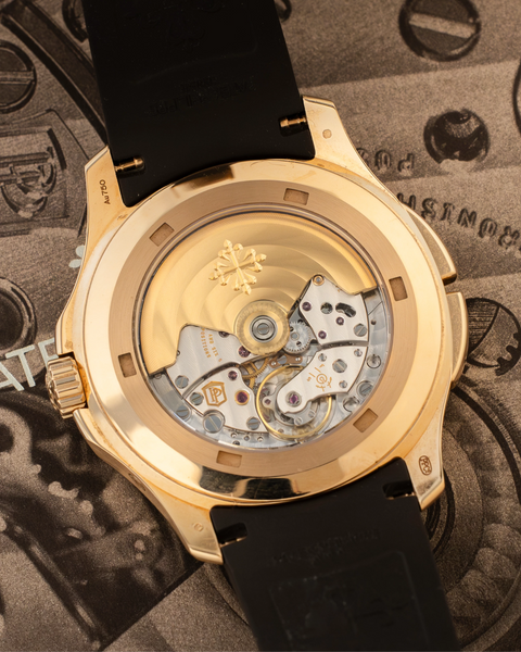 5164R-001 Aquanaut Travel Time Rose Gold 42mm