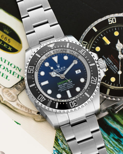Sea-Dweller Deepsea 126660 Steel "James Cameron" 44mm