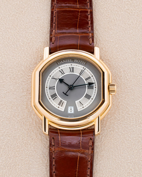 Central Seconds Ref. 177 "Le Sentier" Date Yellow Gold 35mm
