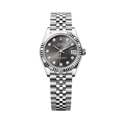 Datejust 278274 Slate Grey Diamond Dial Steel Jubilee 31mm