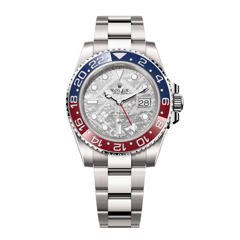 GMT-Master II 126719BLRO Meteorite Dial White Gold Oyster 'Pepsi' 40mm