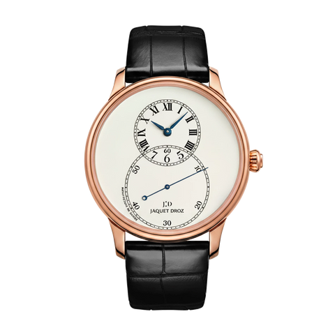 Grande Seconde J003033204 Rose Gold Ivory Enamel Dial 43mm