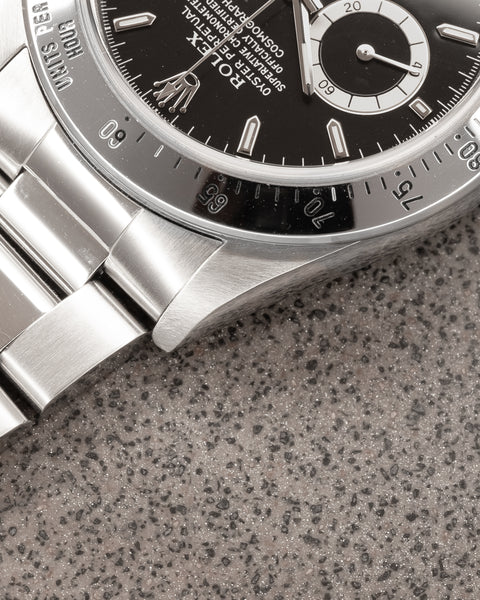 Daytona Cosmograph 16520 Zenith 'Inverted Six' Steel 40mm