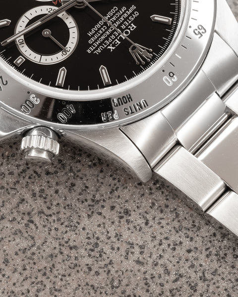 Daytona Cosmograph 16520 Zenith 'Inverted Six' Steel 40mm