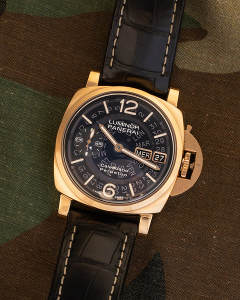 Luminor Goldtech Calendario Perpetuo PAM01269 Rose Gold 48mm