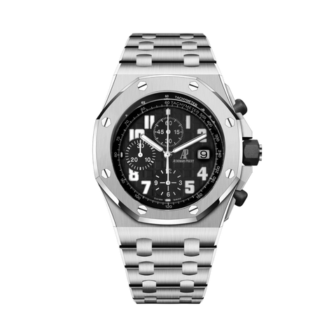 Royal Oak Offshore Chronograph  26170ST Steel on Bracelet 42mm