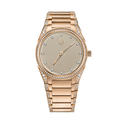 Tonda PF Automatic Gem Set 'Sand Gold'  36mm